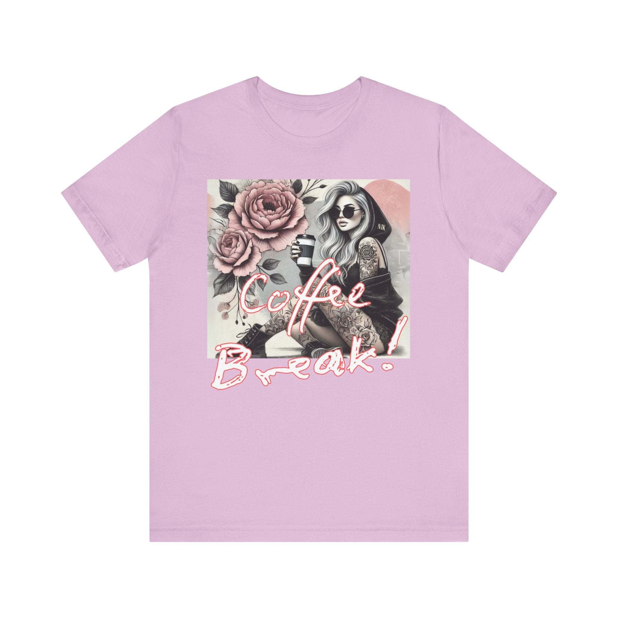 Coffee Break Unisex Jersey Short Sleeve Tee